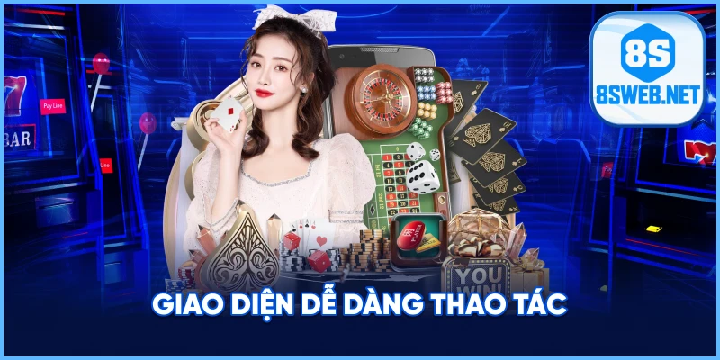 Giao diện dễ dàng thao tác